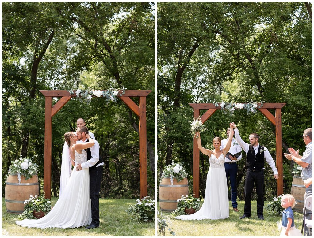 Gorgeous Minnesota Backyard Wedding