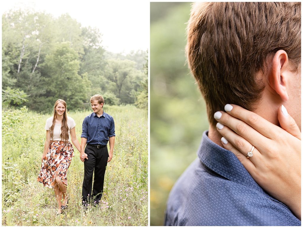Summer Meadow Engagement Session